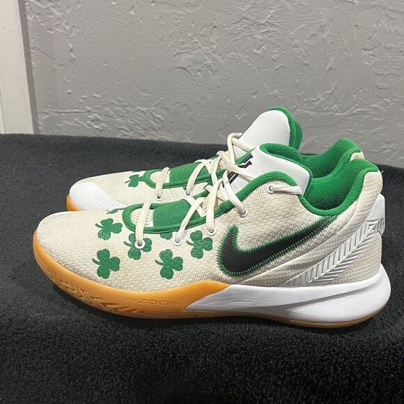 ?? Nike Kyrie Flytrap 2 Basketball Sneakers “White/Green-Gum\